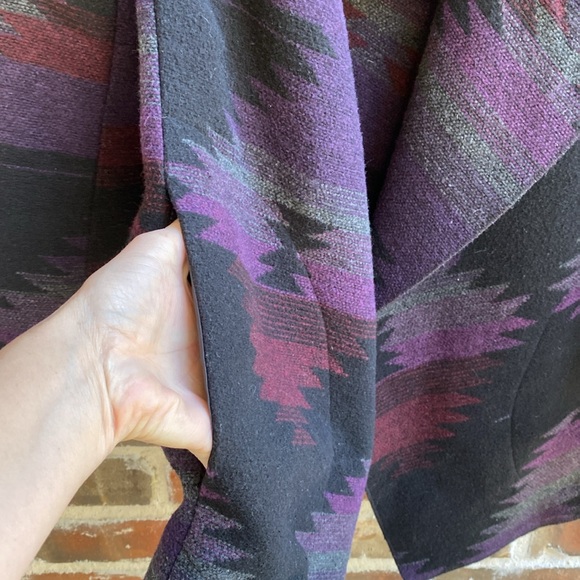 Mo-Ka by Santa Fe Apparel Women’s Southwestern Aztec Print Jacket - Picture 5 of 13